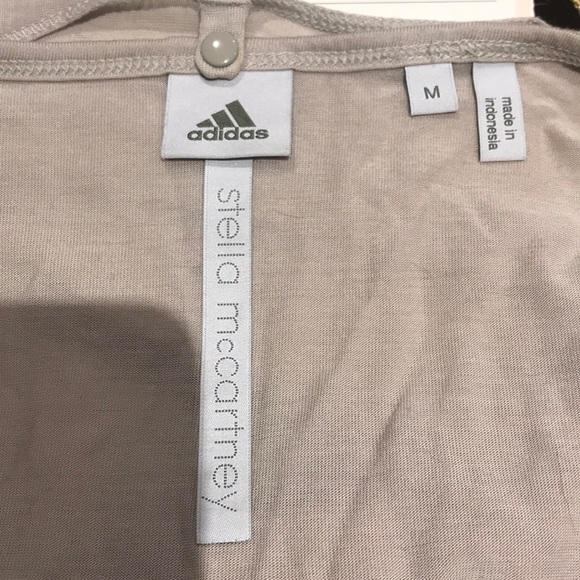 Stella McCartney 2 piece top By Adidas Medium, khaki - Picture 5 of 8